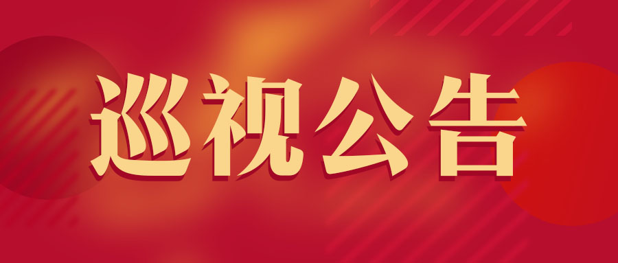 巡视公告