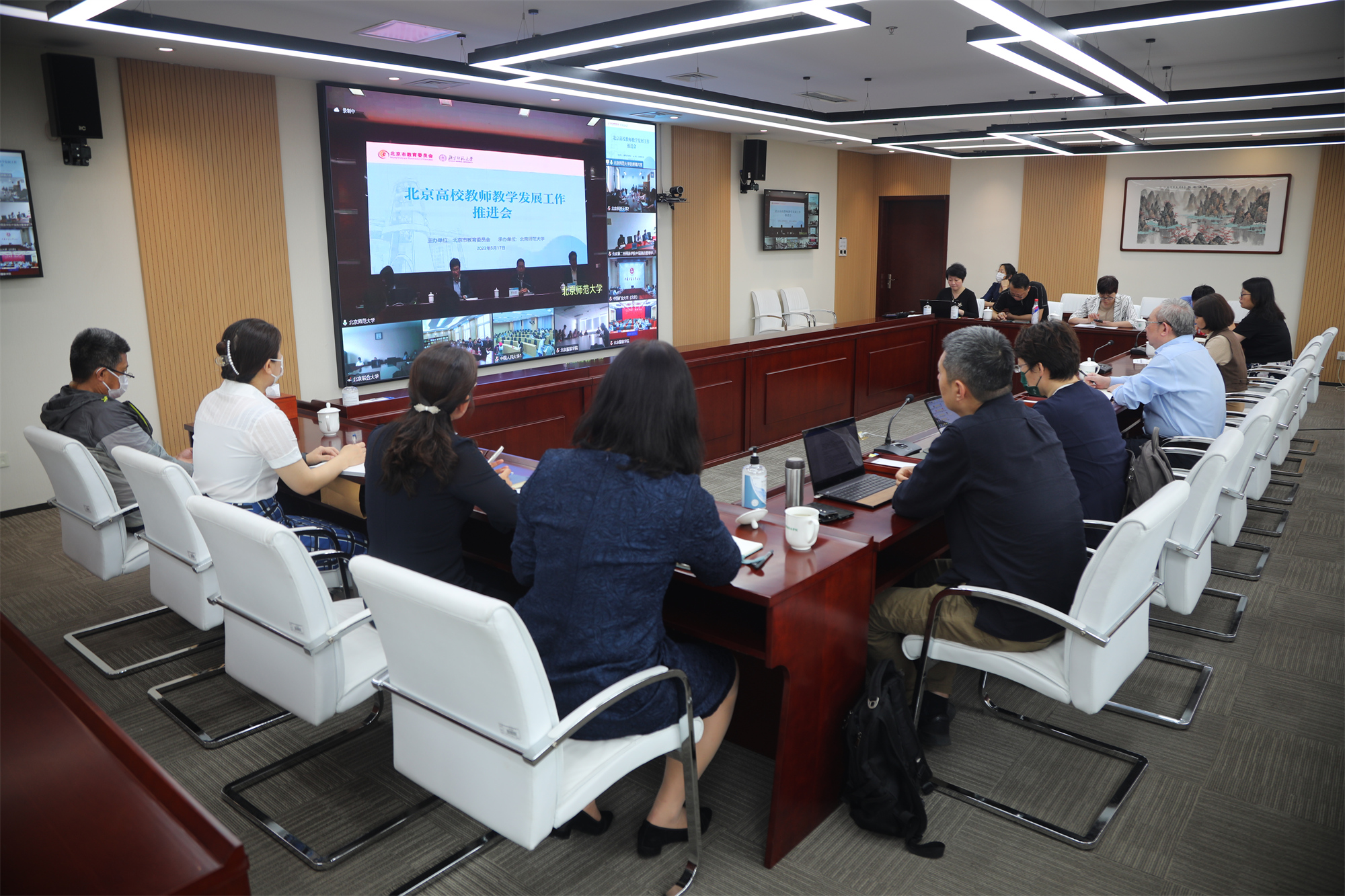 我校参加北京高校教师教学发展工作推进会