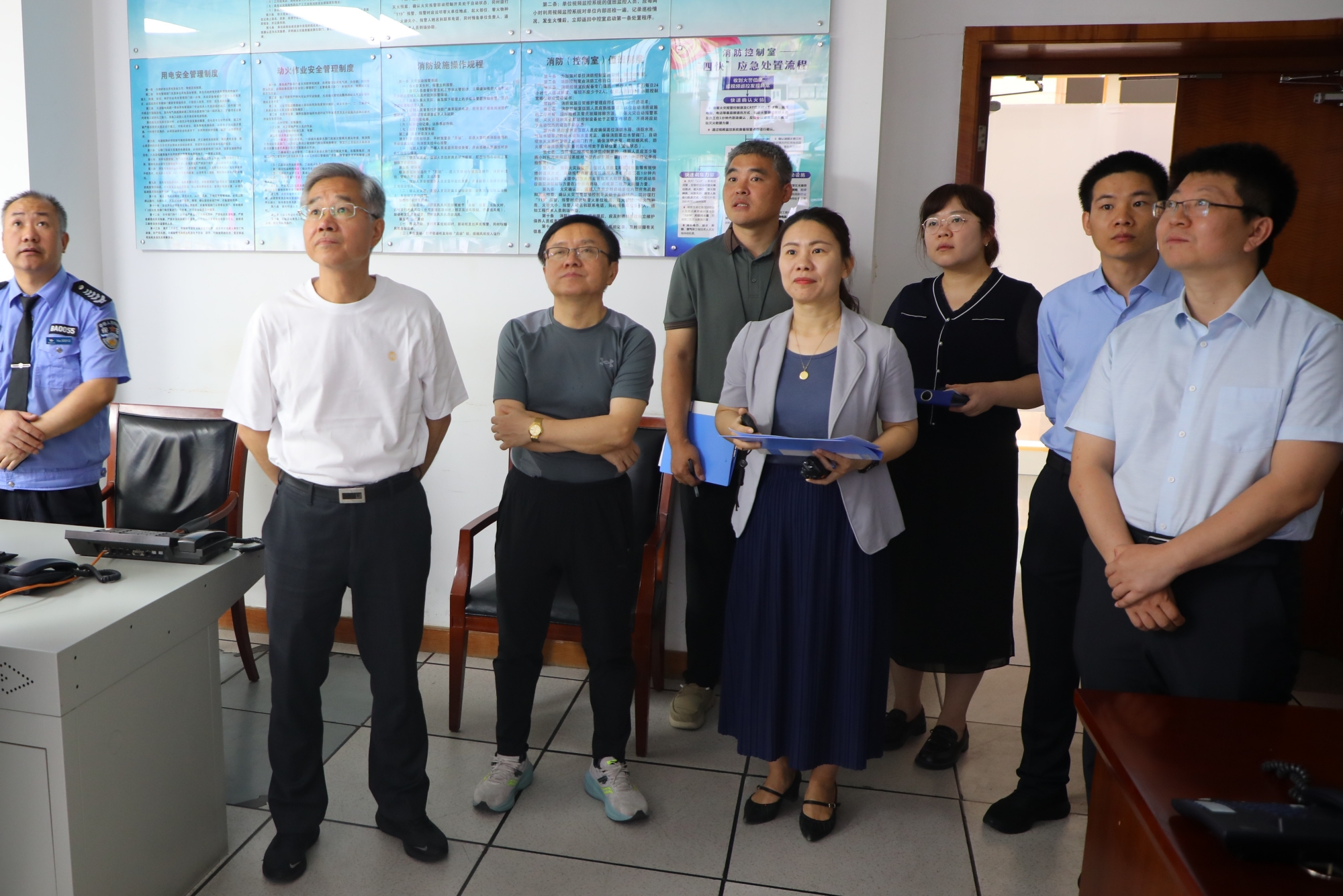 我校安全工程学院专家团队助力全总消防应急演练