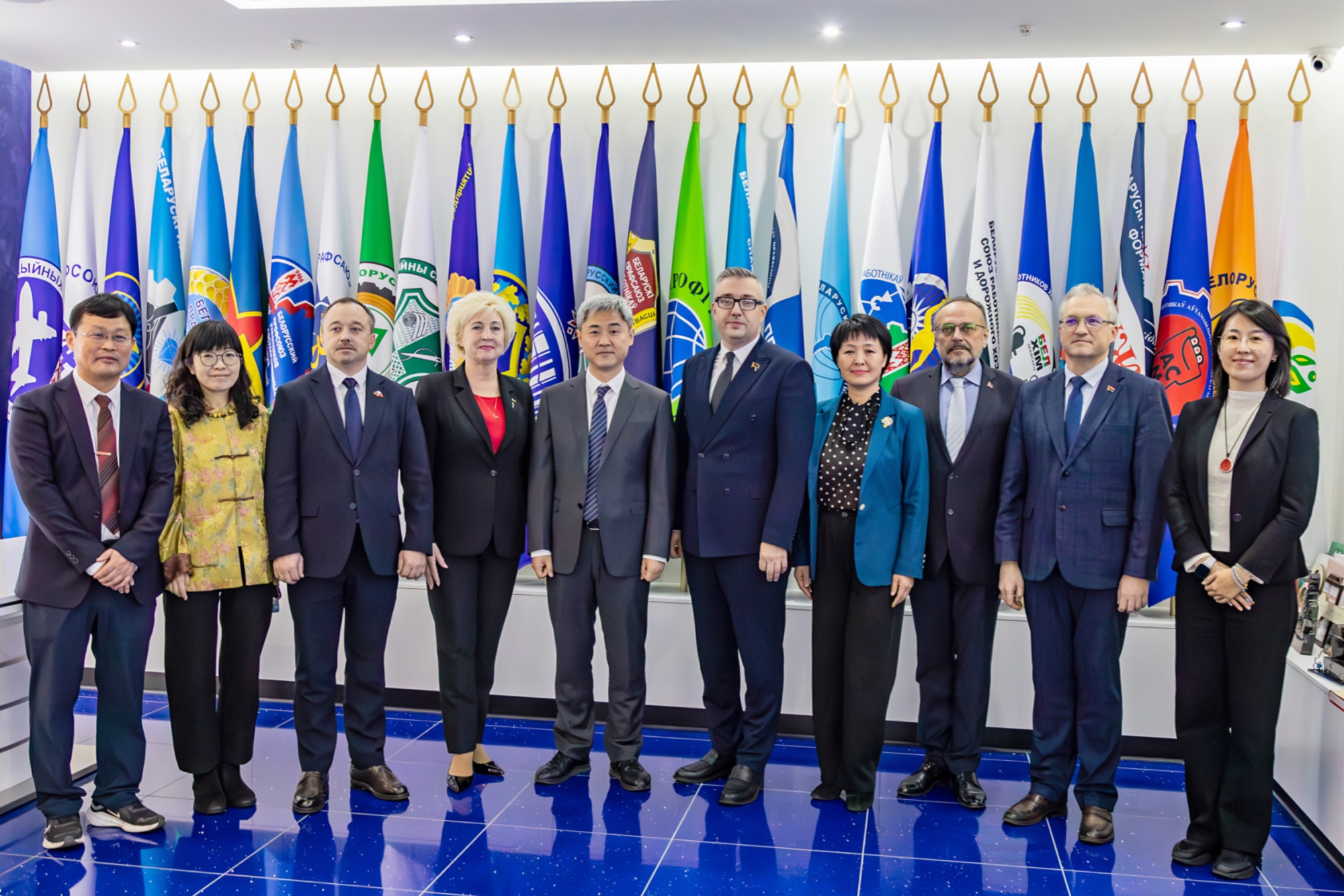 闻效仪副校长带队赴白俄罗斯国际劳动与社会关系学院进行访问交流