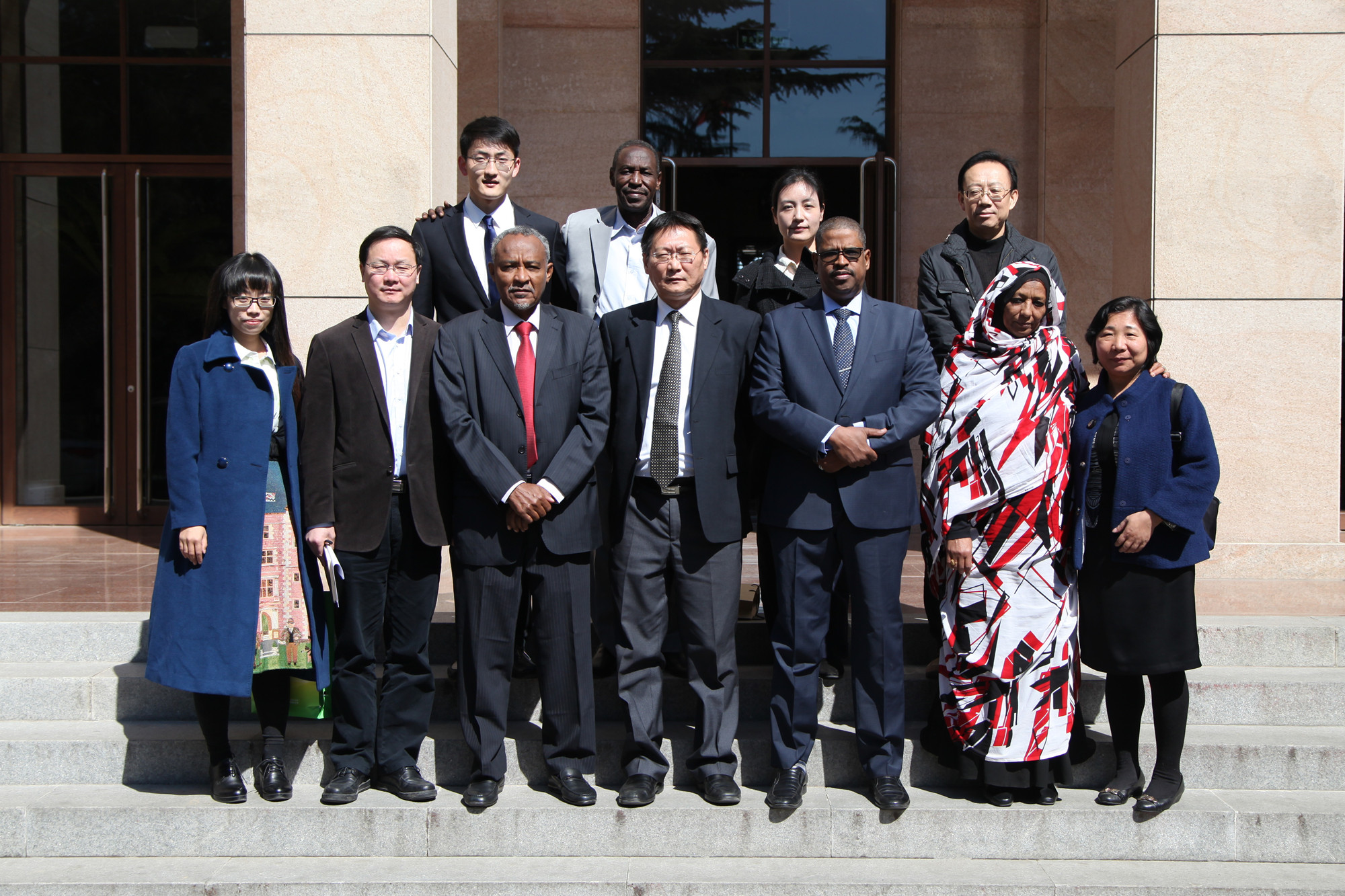 苏丹工会总联合会代表团访问我校