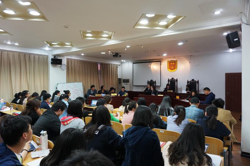 我校成功开展劳动争议仲裁庭进课堂活动