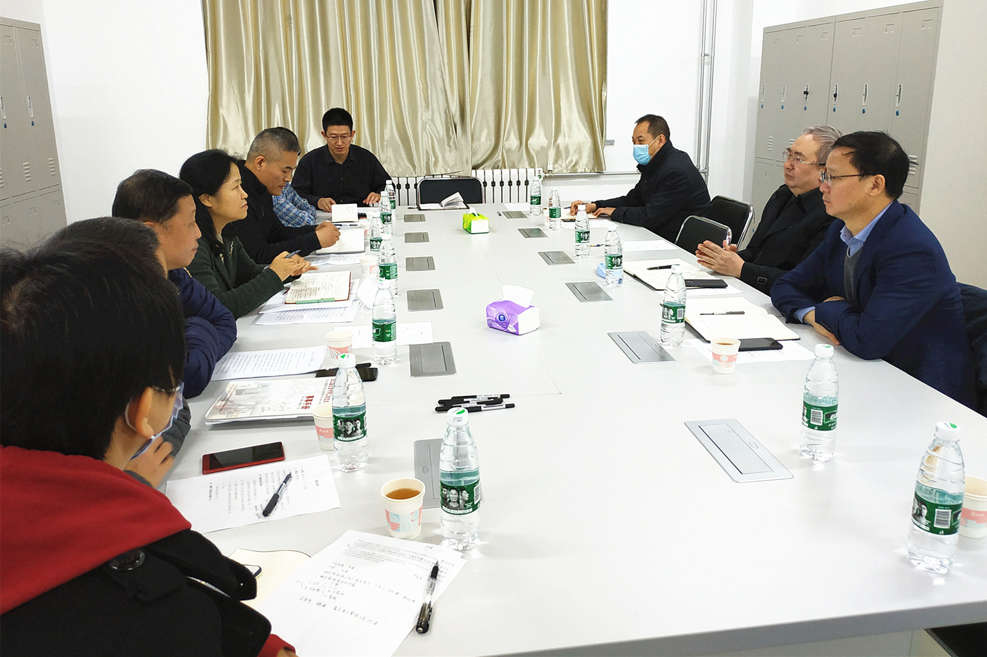 傅德印校长一行调研应用技术学院