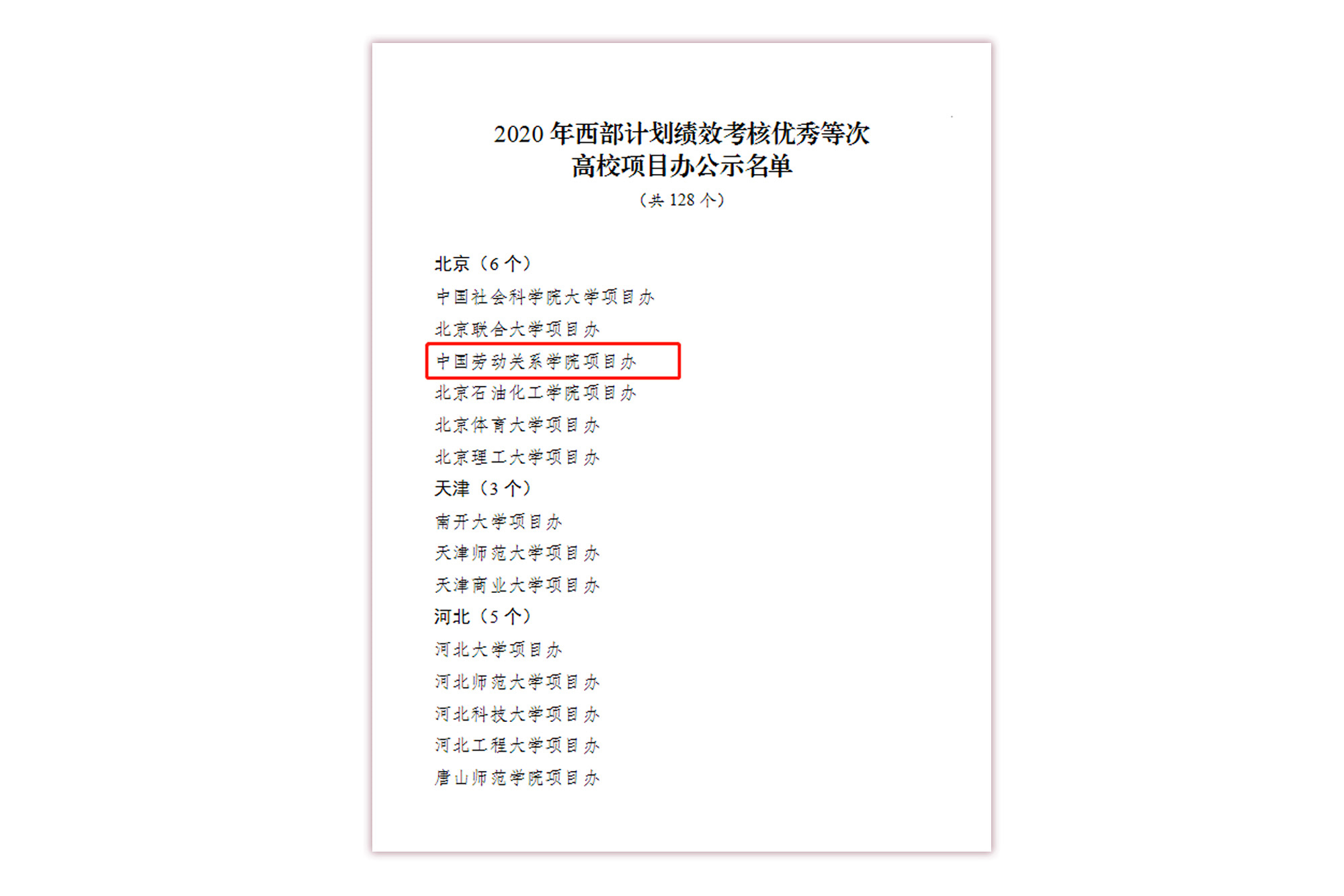 我校获评2020年大学生志愿服务西部计划绩效考核优秀等次