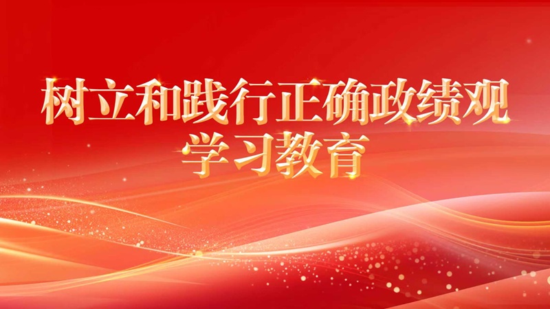 树立和践行正确政绩观学习教育