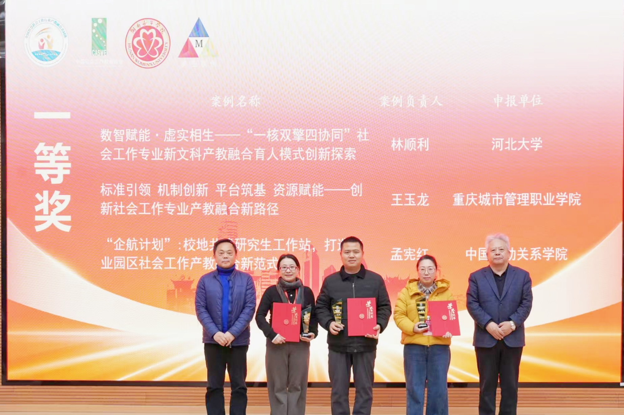 我校社会工作学院教师在2025全国智慧社会工作行业产教融合典型案例大赛中斩获佳绩